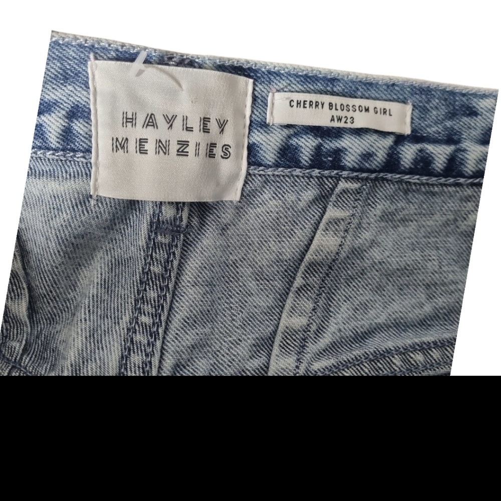 HAYLEY MENZIES Stylish Blue Denim Jeans - Picture 4 of 11